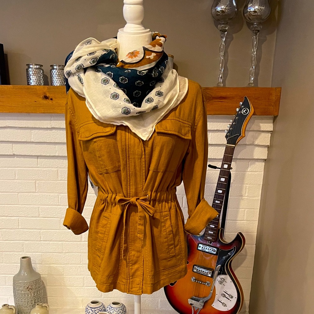 Mustard color Utility Jacket from Old Navy, NWOT
